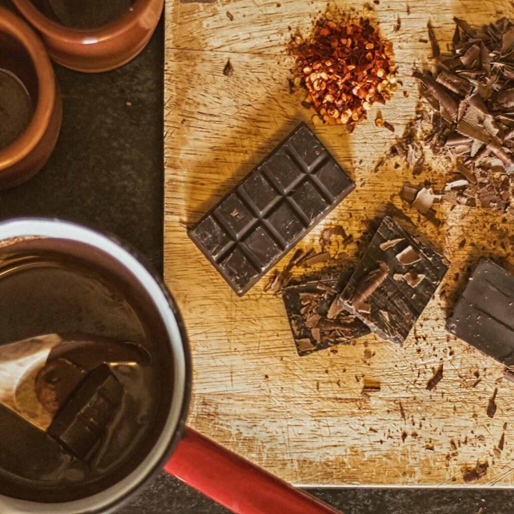 chocolate making