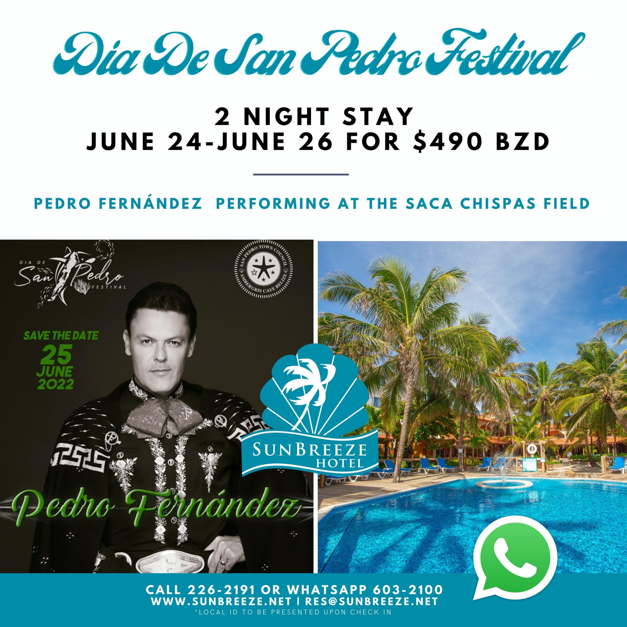Dia De San Pedro Festival 2022 Sunbreeze Hotel